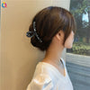 Spraypainted Plastic Handmade Women's Square Cross Hair Clip Hair Accessories