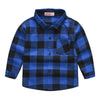 Spring And Autumn New Children'S Clothing Wholesale European And American Boys' Plaid Shirt Brushed Children Children'S Shirt