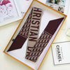 Spring Imitation Silk Scarf Ribbon Decorative Hair Band Medium Length Women’s Versatile Neck Scarf Bag Handle Wrap