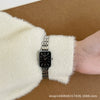 Square Alloy Steel Belt Quartz Women's Light Luxury Simple Fashion Watch