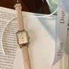 Square Alloy Women's Watch Elegant Casual Style For High School Students