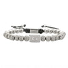 Square Geometric Handmade Unisex Bracelet