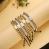 Square Geometric Handmade Unisex Bracelet
