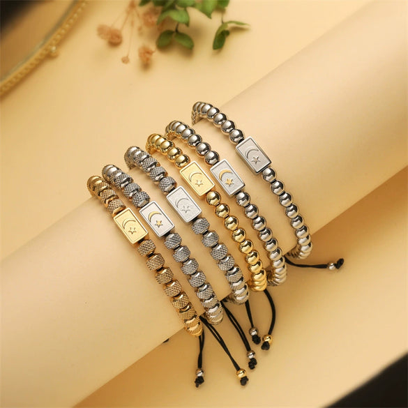 Square Geometric Handmade Unisex Bracelet