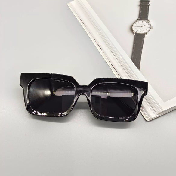 Square Hiphop Sunglasses With Resin Lens And Pc Frame For Adults