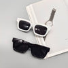 Square Hiphop Sunglasses With Resin Lens And Pc Frame For Adults