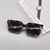 Square Hiphop Sunglasses With Resin Lens And Pc Frame For Adults