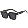 Square Hiphop Sunglasses With Resin Lens And Pc Frame For Adults
