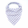 Square Plaid Stretch Triangle Cloth Scarf Headwear For Women Spring And Summer Seiko Design
