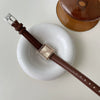 Square Quartz Watch Alloy Case Ordinary Glass Mirror Leisure Style Women's