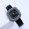 Square Quartz Women's Alloy Pu Leather Luxury Watch