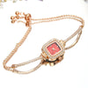 Square Quartz Women's Watch Alloy Case Stainless Steel Strap Simple Light Luxury Fashion Bracelet Jewelry
