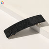 Square Shape Acetate Plate Handmade Spring Clip Hair Accessories Headdress For Women