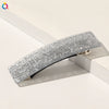 Square Shape Acetate Plate Handmade Spring Clip Hair Accessories Headdress For Women