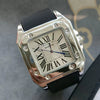 Square Silicone Alloy Women's Leisure Watch With Roman Dial