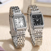 Square Stainless Steel Alloy Band Women's Fashion Watch
