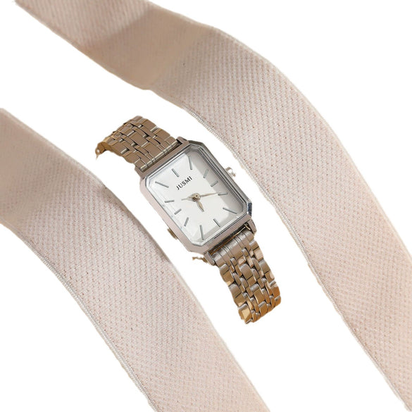 Square Women's Alloy Case Pu Strap Leisure Style Fashion Quartz Watch