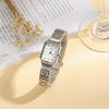 Square Women's Alloy Case Pu Strap Leisure Style Fashion Quartz Watch