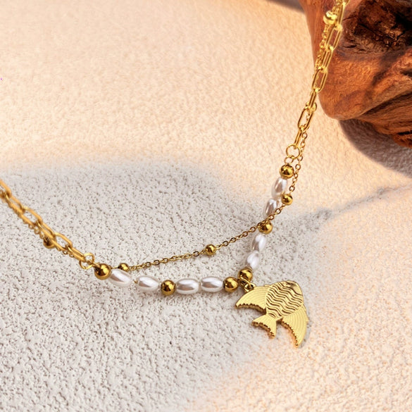 Stacked Bracelet Stainless Steel Geometric Heart Shape Electroplating Jewelry Unisex Couple Style