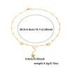 Stacked Clavicle Chain Stainless Steel Titanium Steel Star Shape Electroplating Women's Necklace