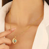 Stacked Open Ring Women's Copper Diamond Retro Design Sun And Moon Style