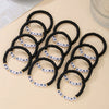 Stacked Soft Clay Letter Beads Handmade Unisex Jewelry Set