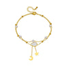 Stacked Stainless Steel Bow Chain For Women