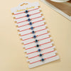 Stacking Bracelet Set Glass Glazed Geometric Handmade Jewelry