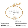 Stacking Simple Highend Stainless Steel Jewelry Geometric Style Electroplated Unisex Bracelet