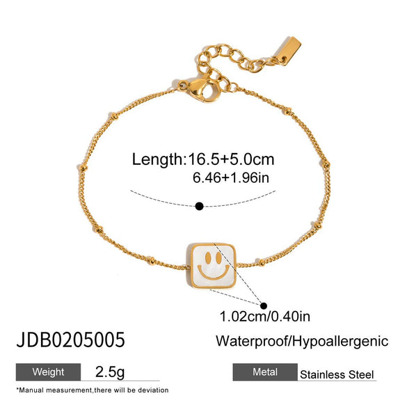 Stacking Simple Highend Stainless Steel Jewelry Geometric Style Electroplated Unisex Bracelet