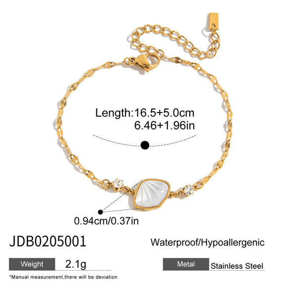 Stacking Simple Highend Stainless Steel Jewelry Geometric Style Electroplated Unisex Bracelet