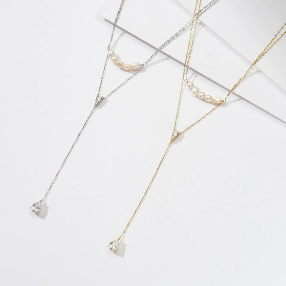 Stacking Style Deep V Sexy Jewelry S925 Sterling Silver Geometric Electroplated For Women