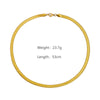 Stainless Steel 18K Gold Plated Vintage Style Geometric Plating Necklace