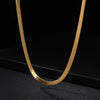 Stainless Steel 18K Gold Plated Vintage Style Geometric Plating Necklace