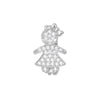Stainless Steel And Copper Star Shaped Minimalist Bracelet With Electroplating Technology Unisex Diy Accessory