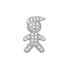 Stainless Steel And Copper Star Shaped Minimalist Bracelet With Electroplating Technology Unisex Diy Accessory
