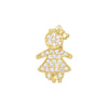 Stainless Steel And Copper Star Shaped Minimalist Bracelet With Electroplating Technology Unisex Diy Accessory