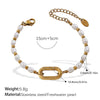 Stainless Steel And Freshwater Pearl Love Pendant Bracelet And Necklace 316L Stainless Steel Electroplating Fashion Style Women's