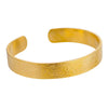 Stainless Steel And Gold Casual Open Beating Pattern Asymmetrical Snakeshaped Women's Bracelet With Electroplating