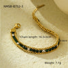 Stainless Steel And 18K Electroplated Women's Bracelet