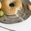 Stainless Steel And Pearl Necklace Titanium Steel Colorfree Light Luxury Cherry Design Clavicle Chain Electroplating