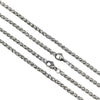 Stainless Steel And 925 Silver Keel Chain Flower Basket Chain Hanging Chain With Lobster Clasp Electroplated Titanium Steel Necklace