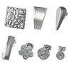 Stainless Steel And 925 Silver Round Electroplated Diy Handmade Earrings Accessories