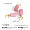 Stainless Steel And Stone Jewelry Accessories Handmade Oval Pattern Electroplated Necklace Bracelet Earrings Pendant