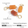 Stainless Steel And Stone Jewelry Accessories Handmade Oval Pattern Electroplated Necklace Bracelet Earrings Pendant