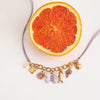 Stainless Steel And Titanium Steel Butterfly Pendant Necklace For Women Electroplated Jewelry