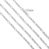 Stainless Steel And Titanium Steel Chain Accessories Electroplated 18K Gold Stick S Chain Strip Jewelry