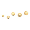 Stainless Steel And Titanium Steel Curved Beads Vacuum Gold Plated Handmade Jewelry Accessories With Hirback Pattern For Bracelet And Necklace