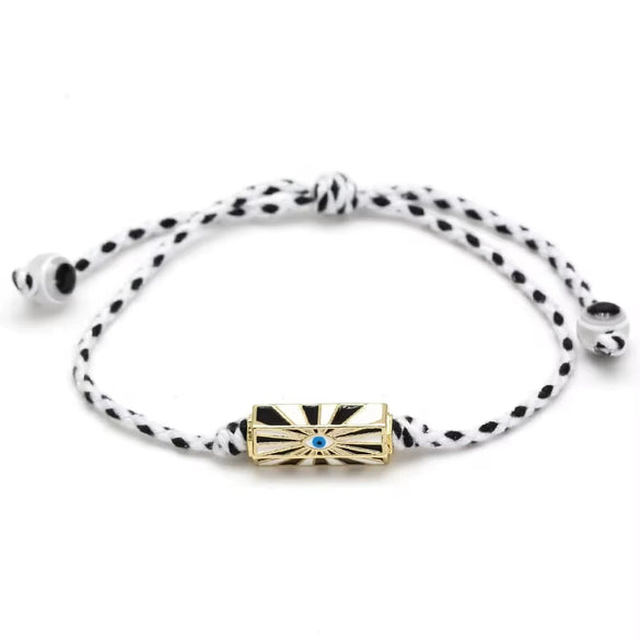 Stainless Steel And Titanium Steel Dopamine Bracelet With Geometric And Heart Pattern Electroplating