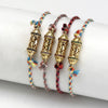 Stainless Steel And Titanium Steel Dopamine Bracelet With Geometric And Heart Pattern Electroplating